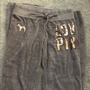 victoria secret sweat pants